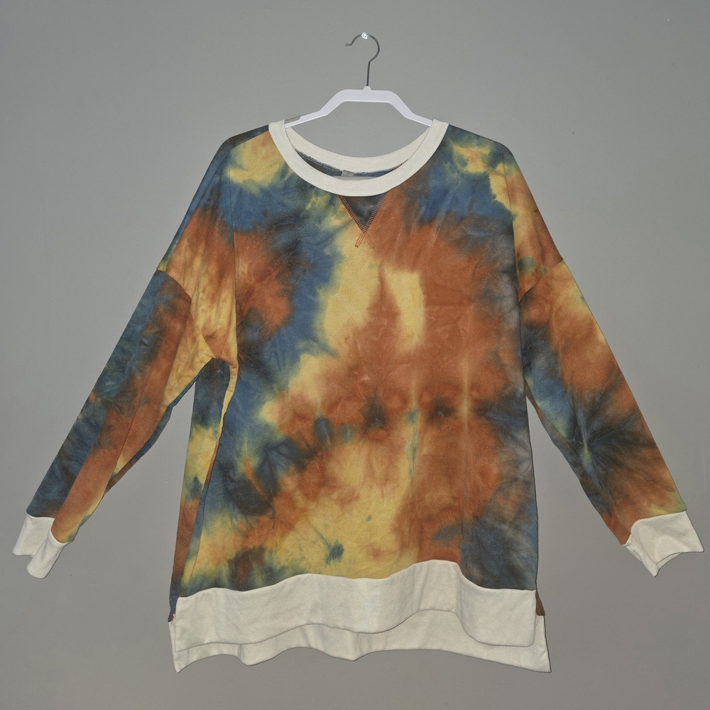 Colorful Tie-Dye Sweatshirt